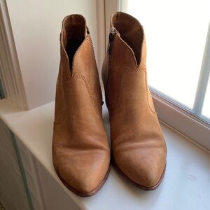 Frye Jennifer Leather Ankle Boots Size 7